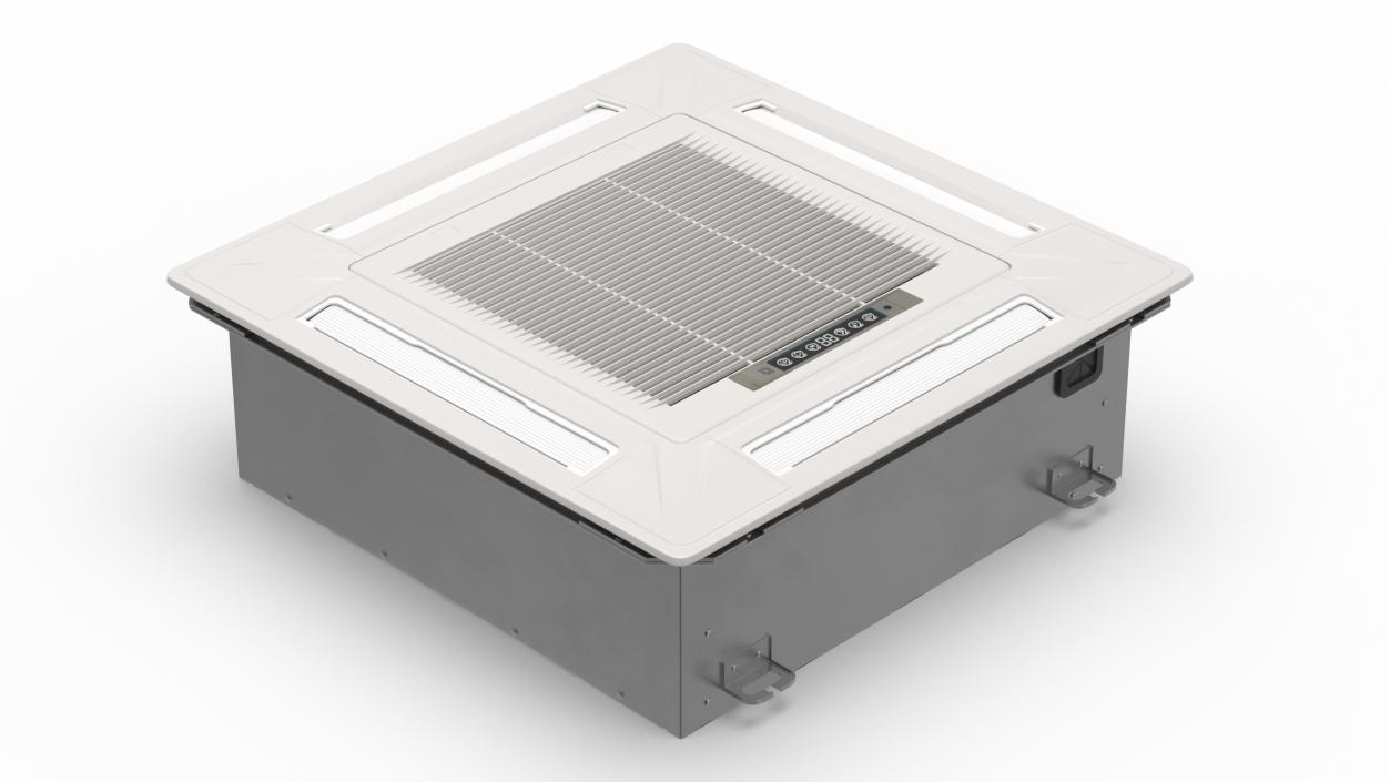 3D 4-Way Cassette Fan Coil Unit model