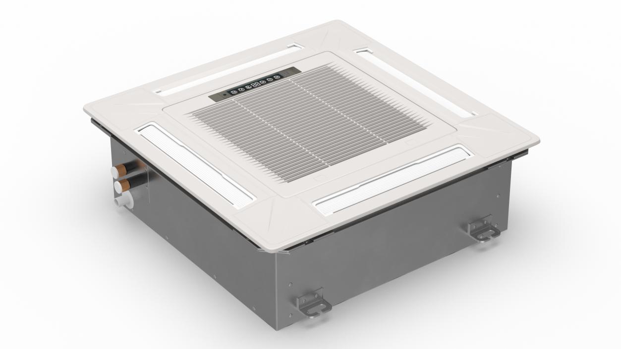 3D 4-Way Cassette Fan Coil Unit model