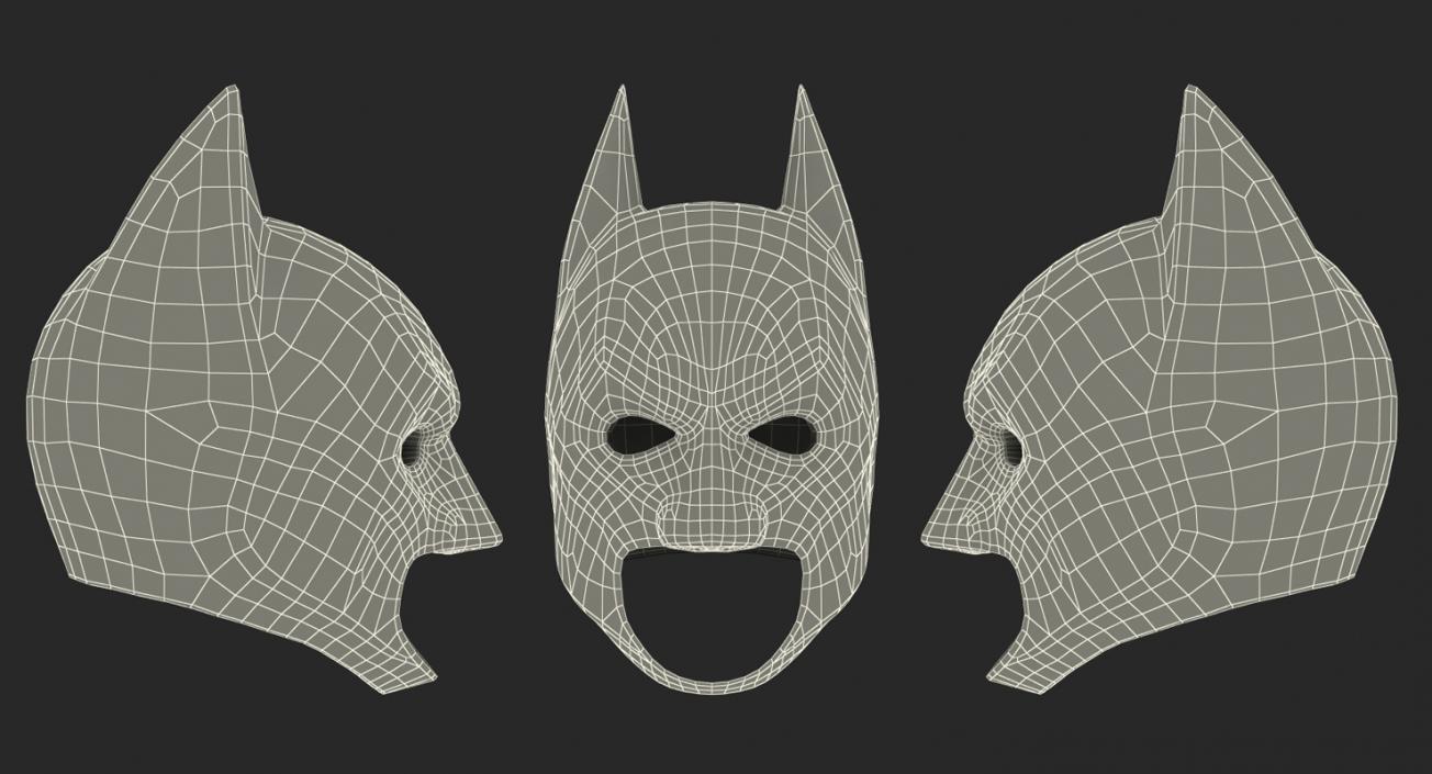 3D Batman Mask