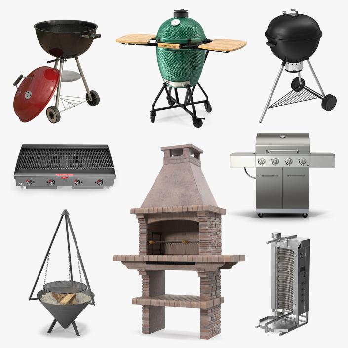 Grills Collection 7 3D model