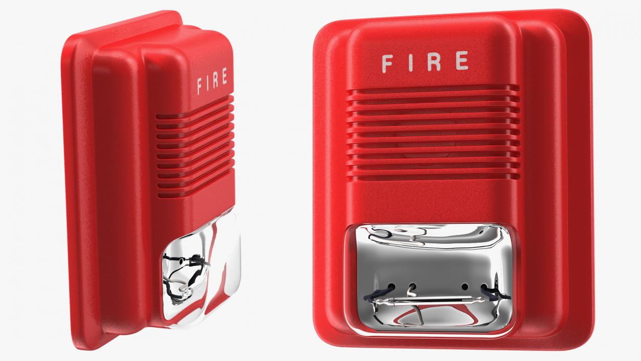 Fire Alarm Tools Collection 3D