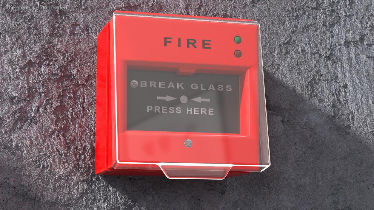 Fire Alarm Tools Collection 3D