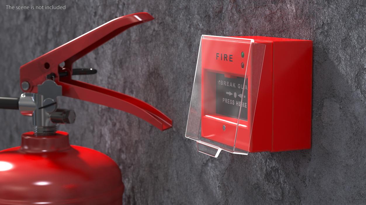 Fire Alarm Tools Collection 3D