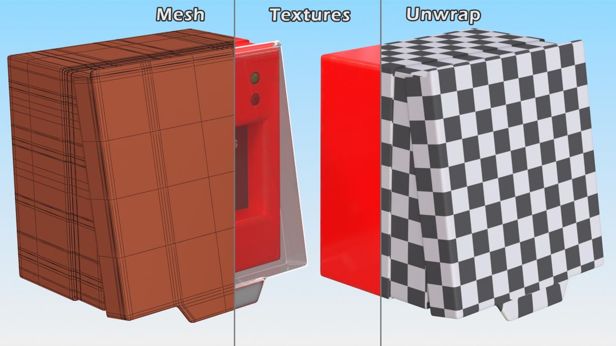 Fire Alarm Tools Collection 3D