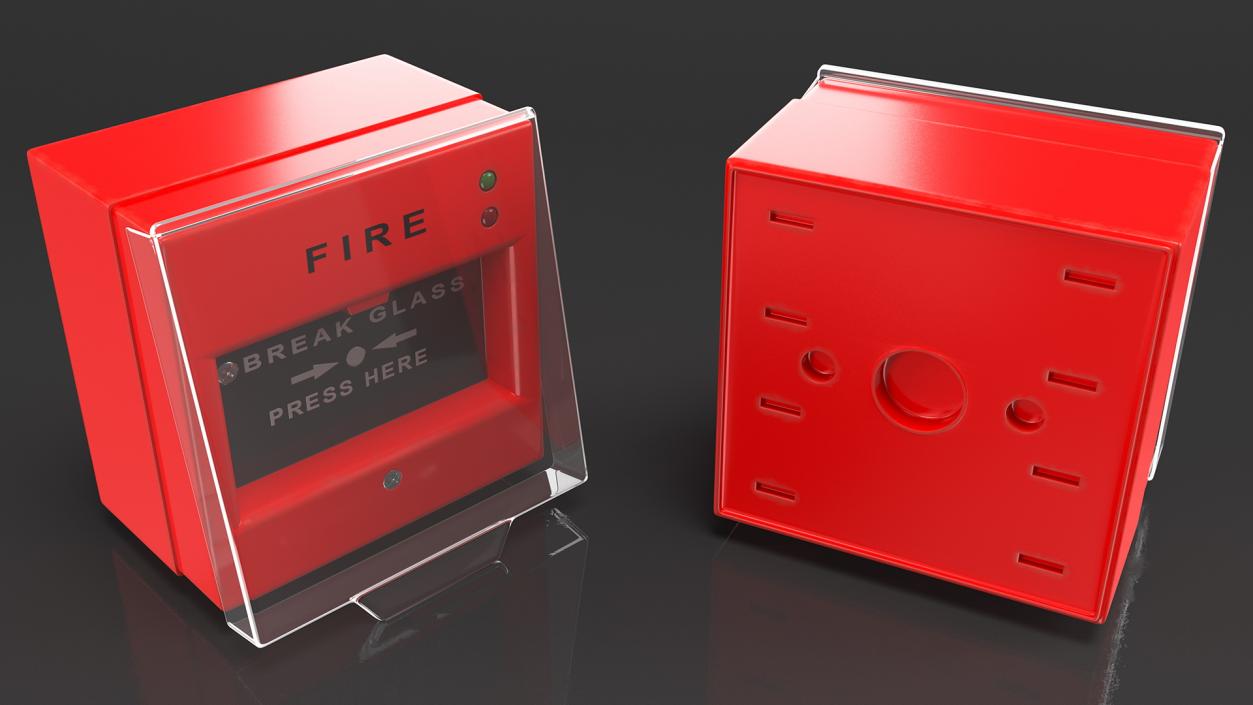 Fire Alarm Tools Collection 3D