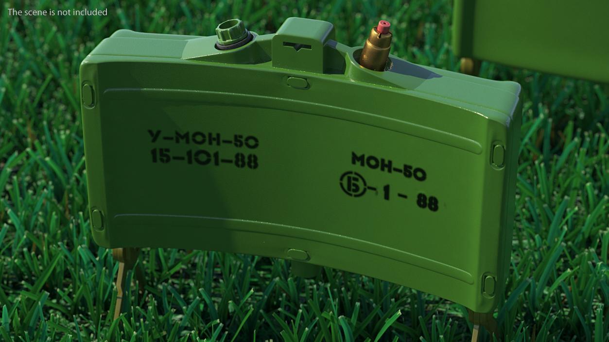 3D MON 50 Directional Anti Personnel Mine model