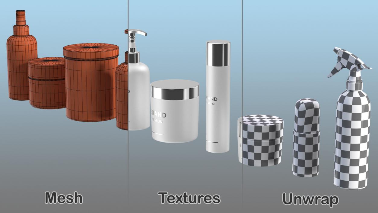 3D model Beauty Salon Equipment Collection 2