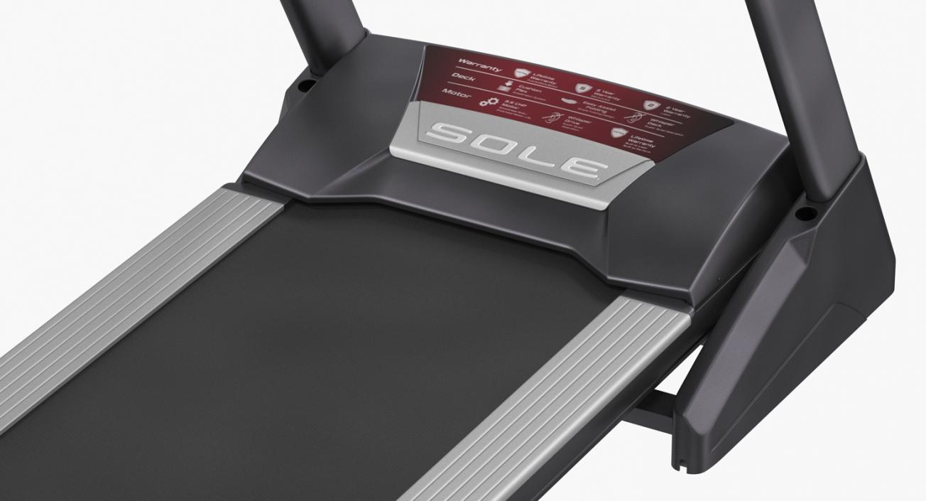 3D model Sole F85 Treadmill Rigged