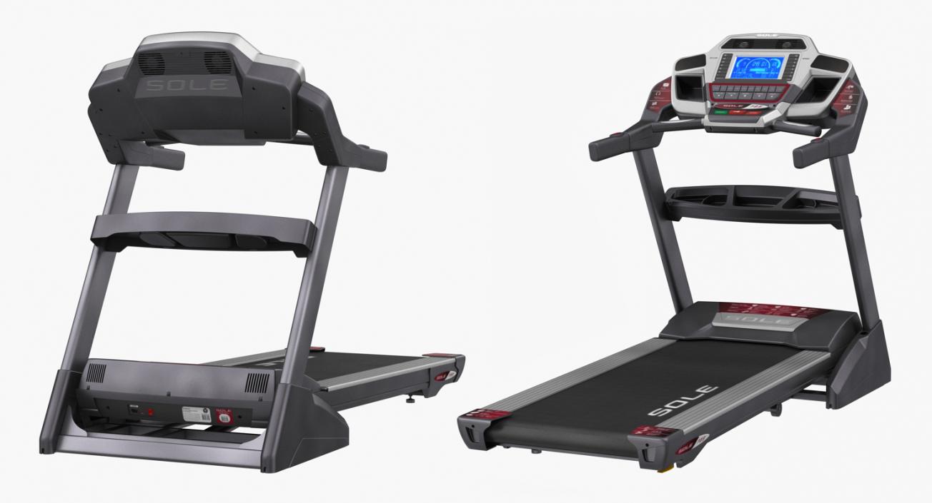 3D model Sole F85 Treadmill Rigged