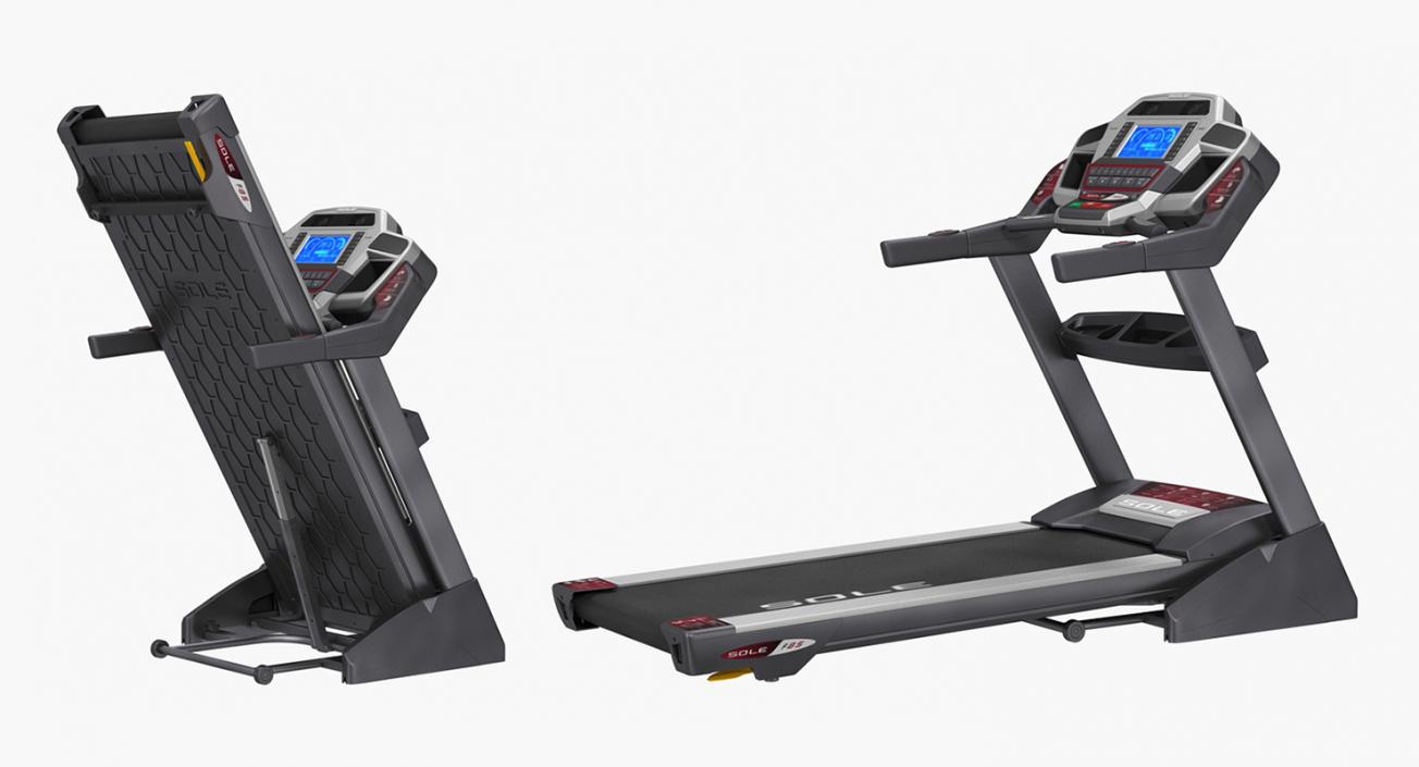 3D model Sole F85 Treadmill Rigged