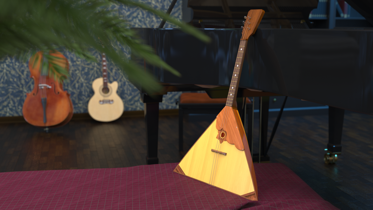 3D Doff Balalaika Alto Master