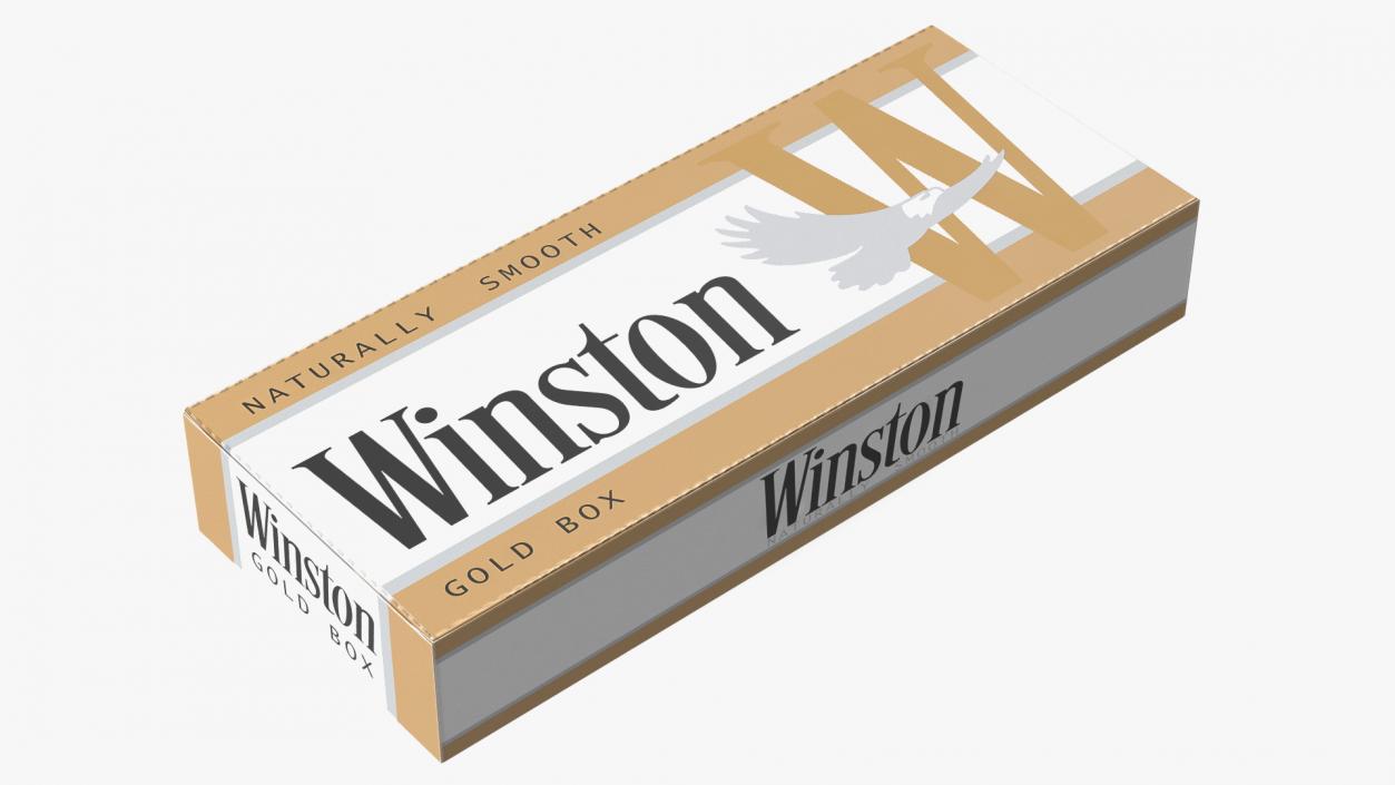 3D Carton Cigarettes Boxes Collection 3