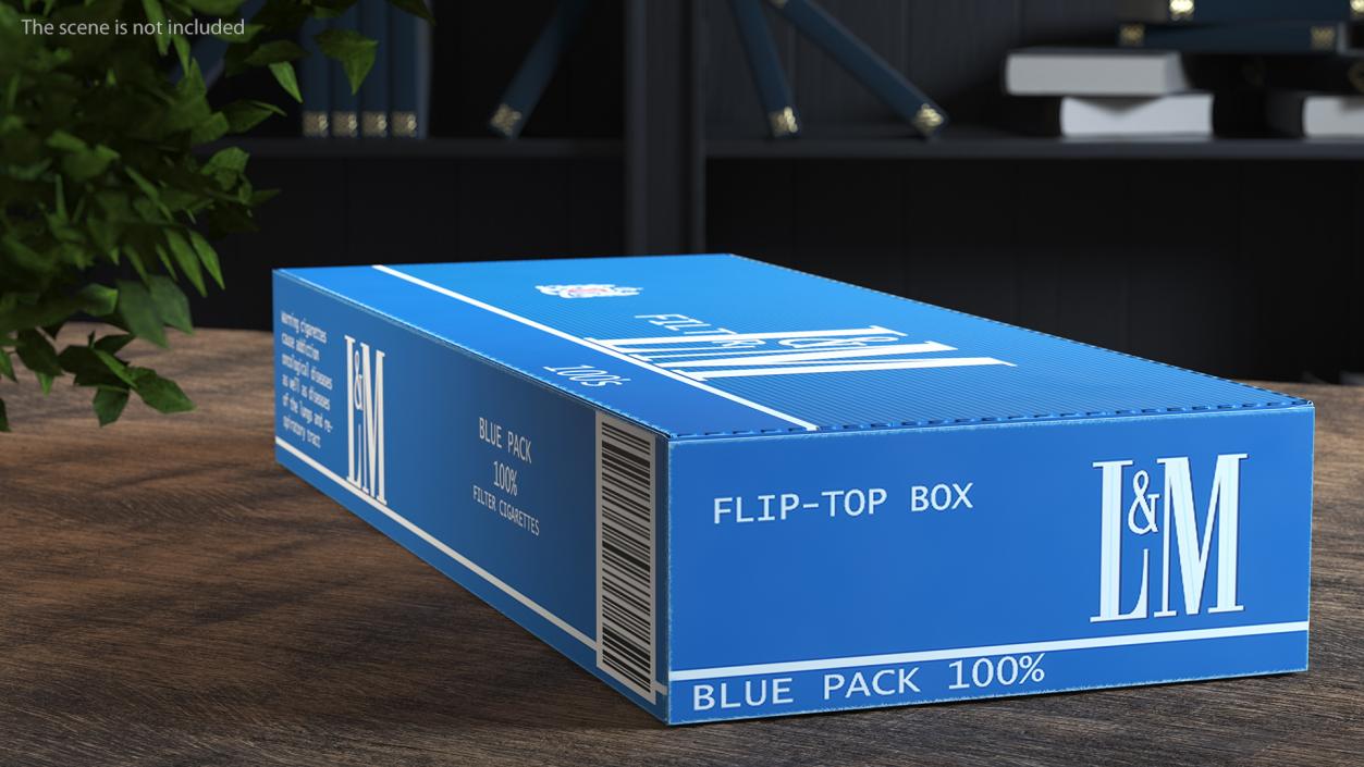 3D Carton Cigarettes Boxes Collection 3