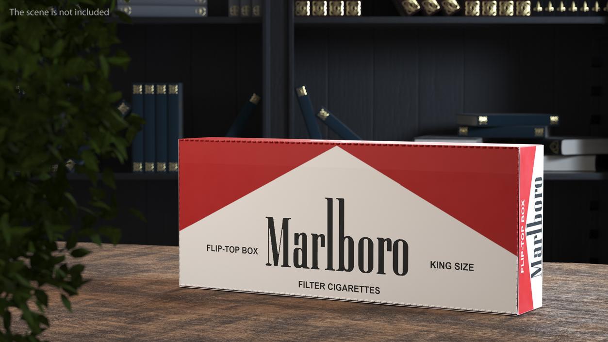 3D Carton Cigarettes Boxes Collection 3