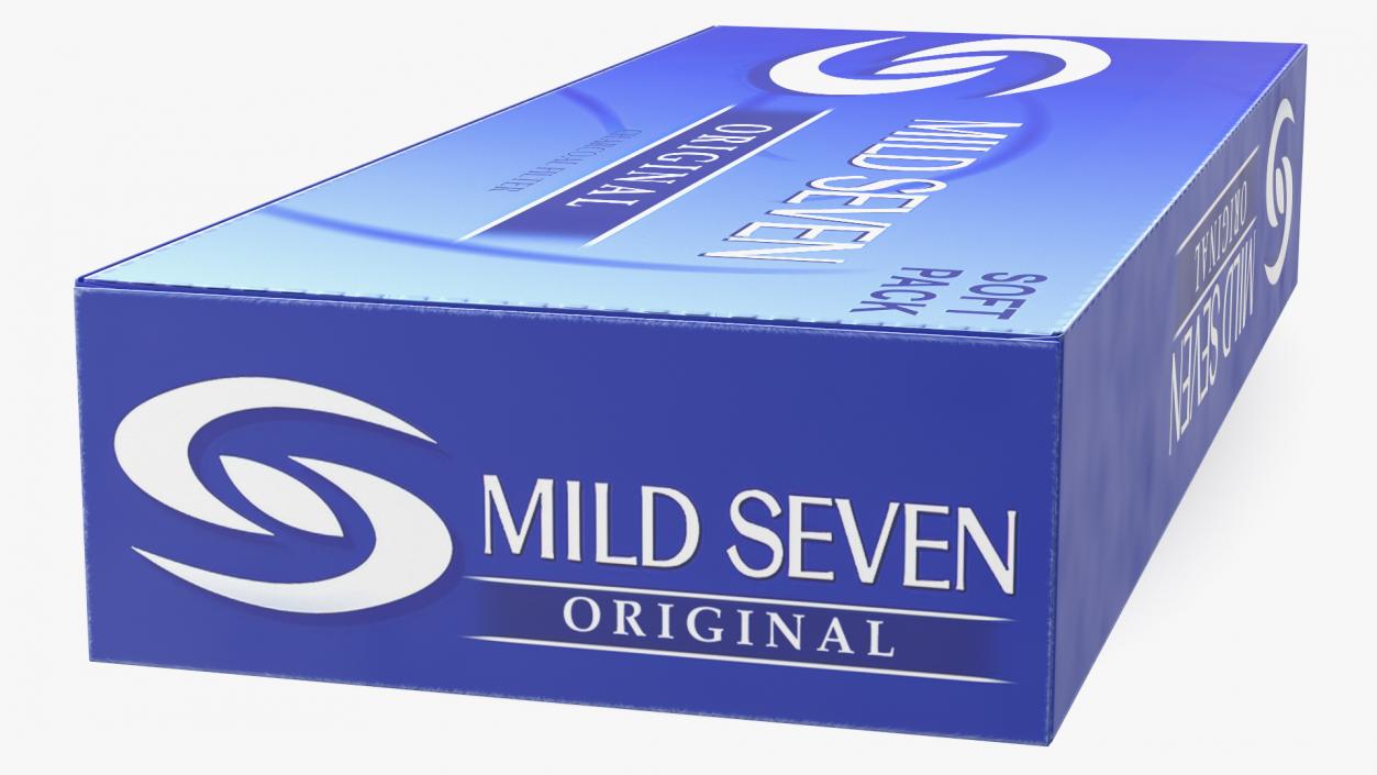 3D Carton Cigarettes Boxes Collection 3