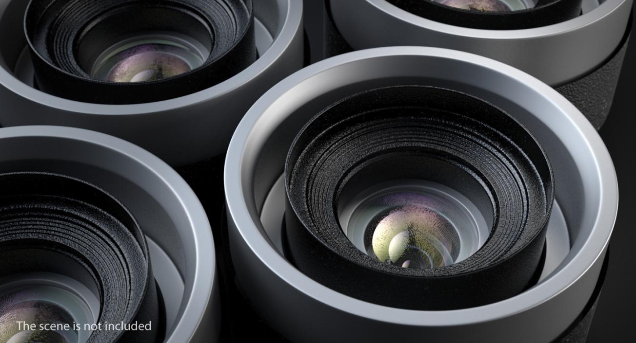 3D Camera Lenses Collection 2