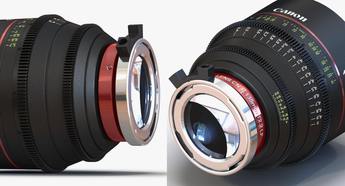 3D Camera Lenses Collection 2