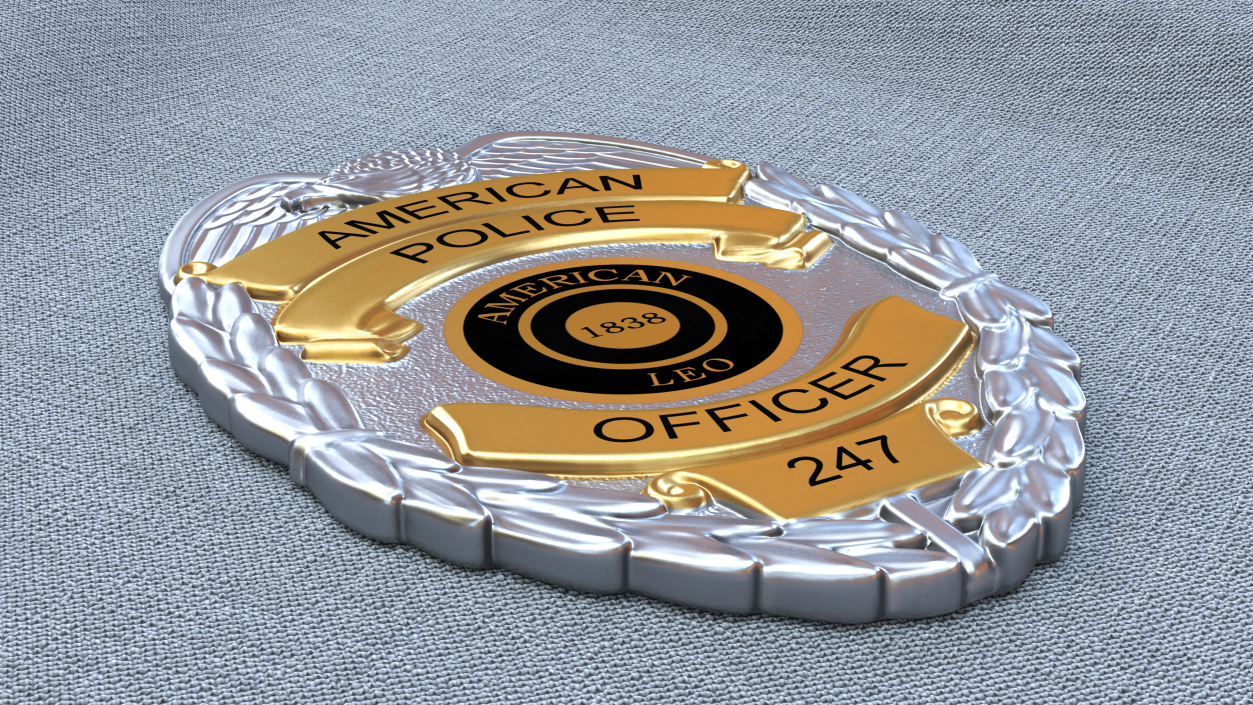 Police Badge 3D