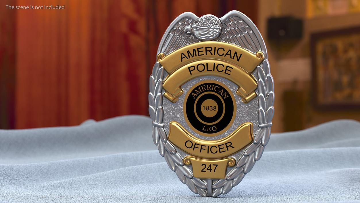 Police Badge 3D