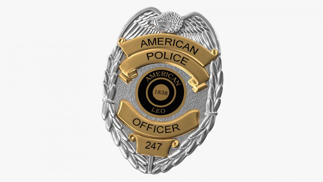 Police Badge 3D