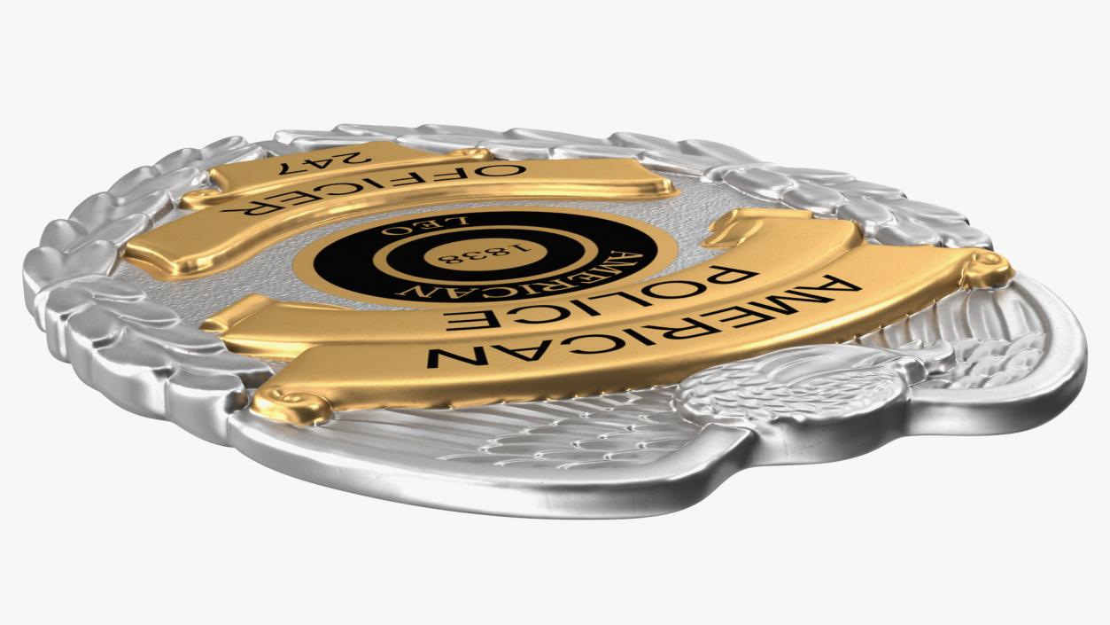 Police Badge 3D