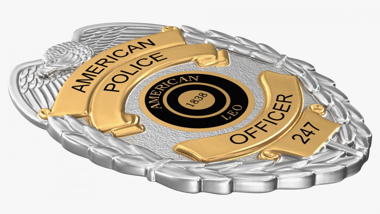 Police Badge 3D