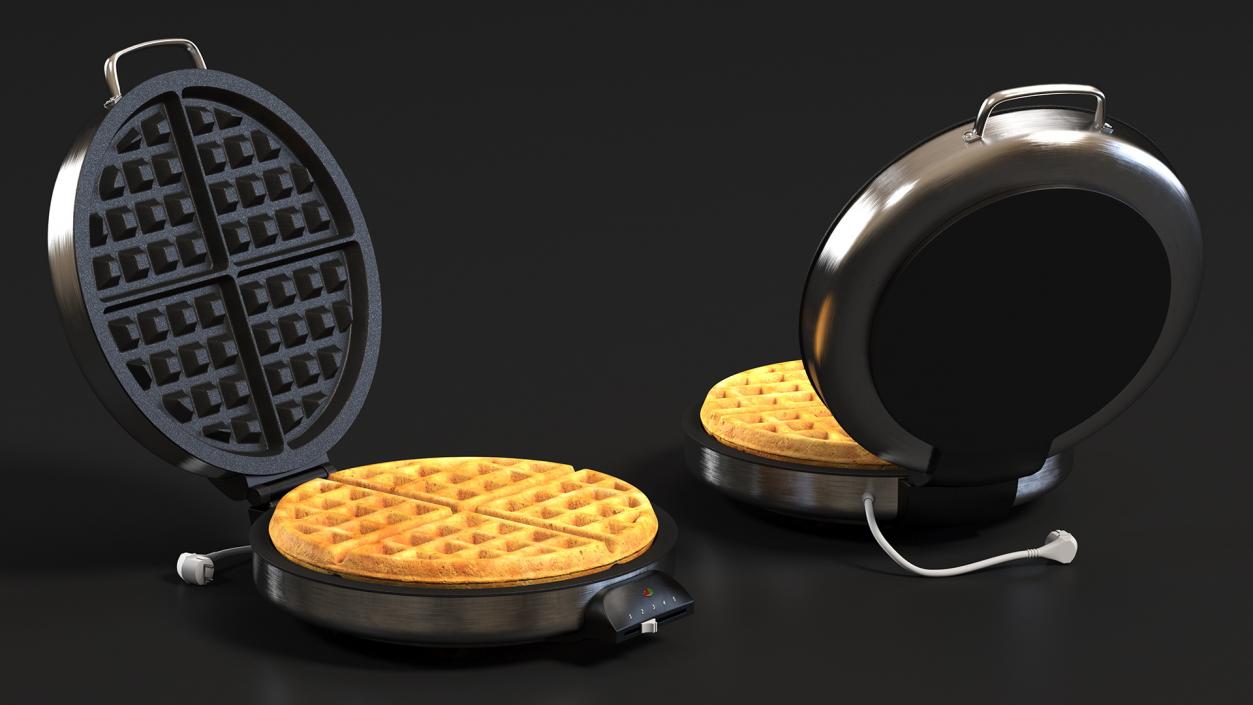 3D Waffle Makers with Waffle Collection