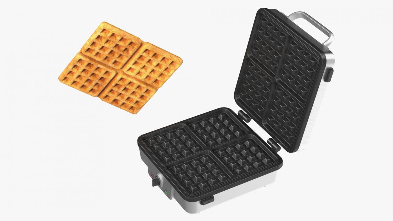 3D Waffle Makers with Waffle Collection