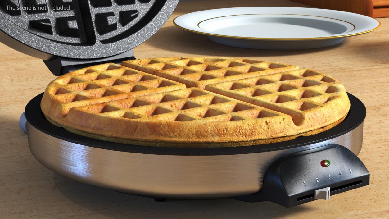 3D Waffle Makers with Waffle Collection