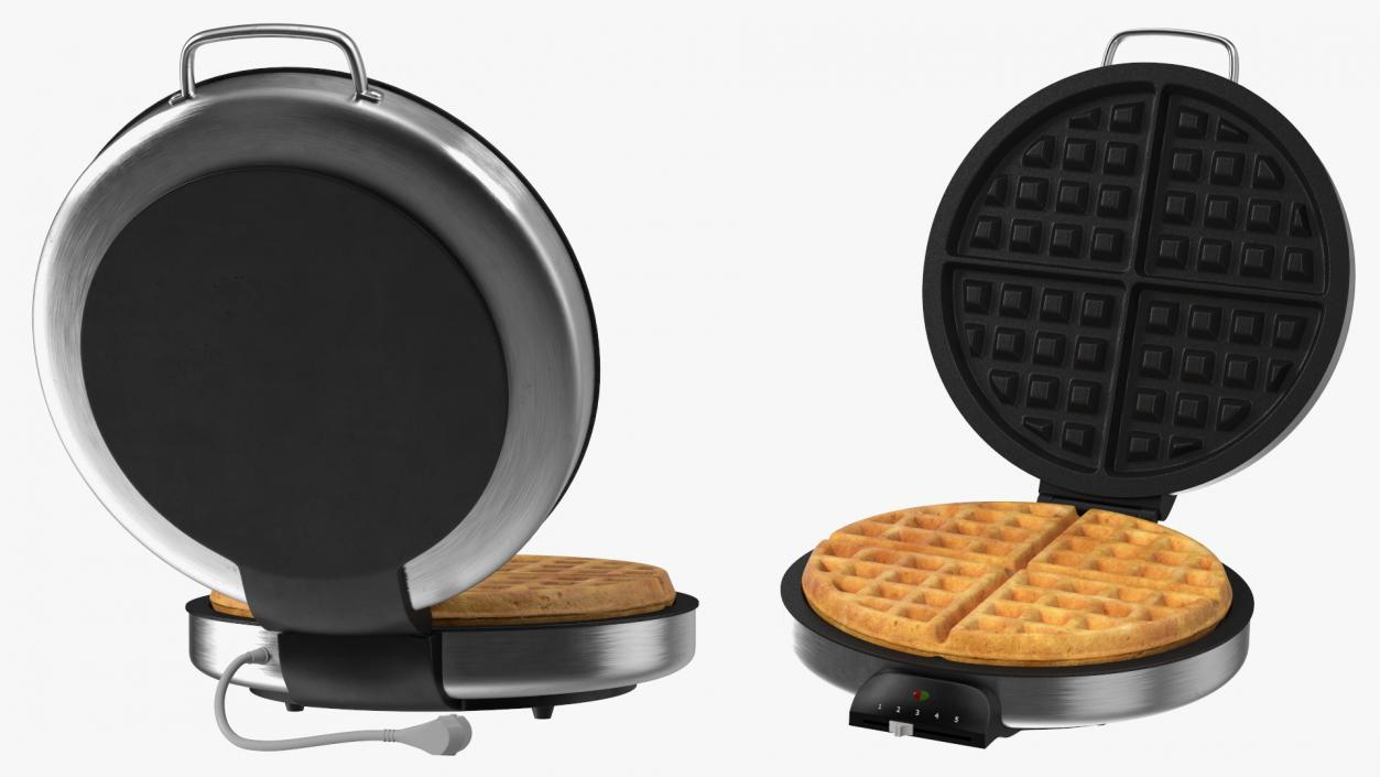 3D Waffle Makers with Waffle Collection