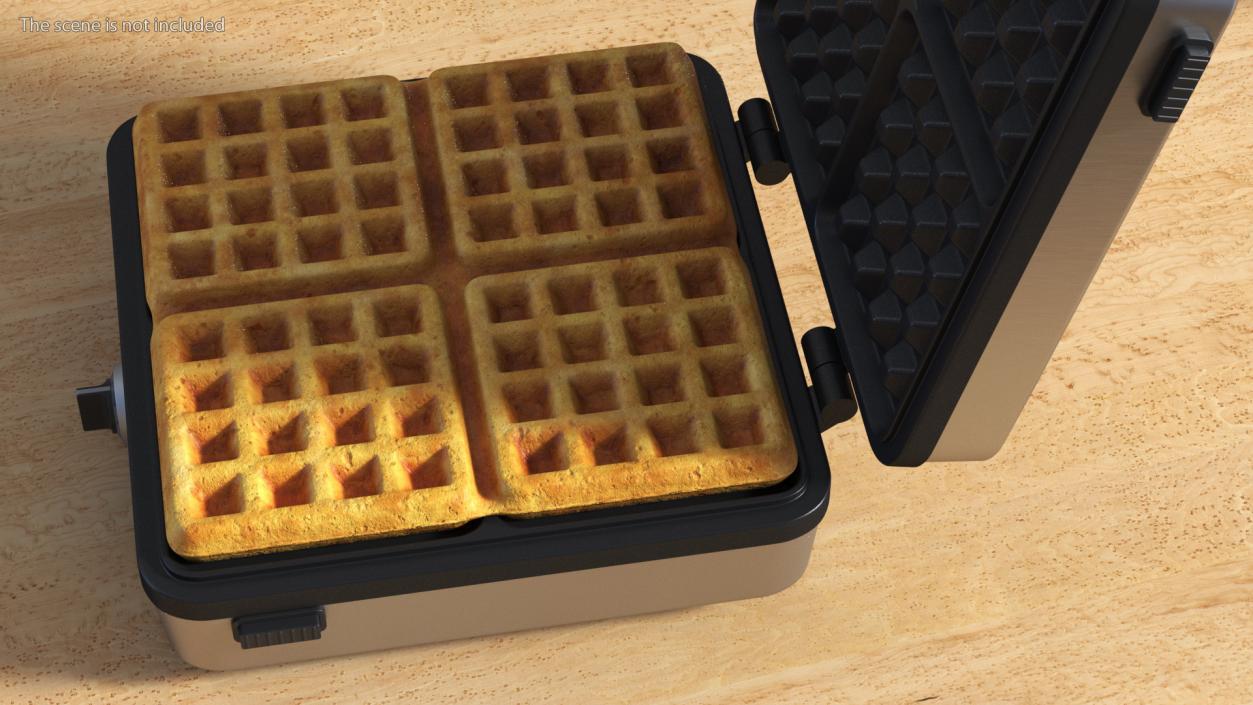 3D Waffle Makers with Waffle Collection