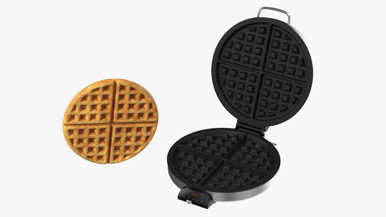 3D Waffle Makers with Waffle Collection