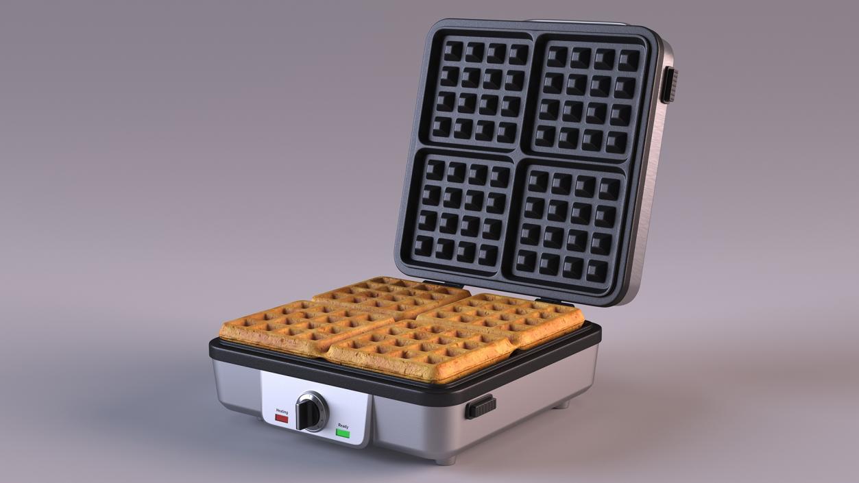 3D Waffle Makers with Waffle Collection