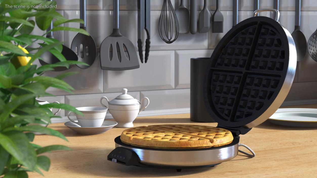 3D Waffle Makers with Waffle Collection