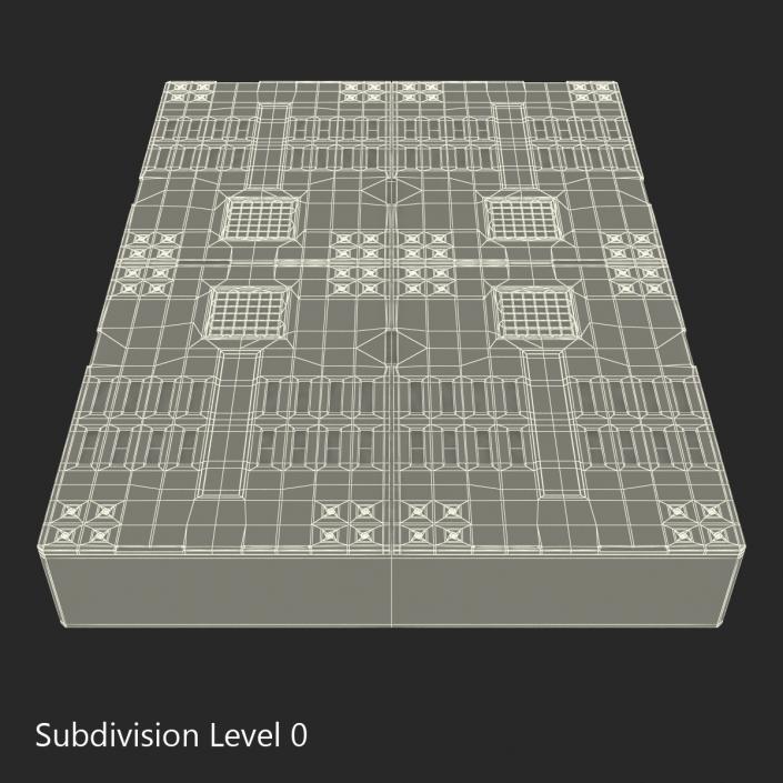 3D Sci-Fi Anodized Panel 5 model