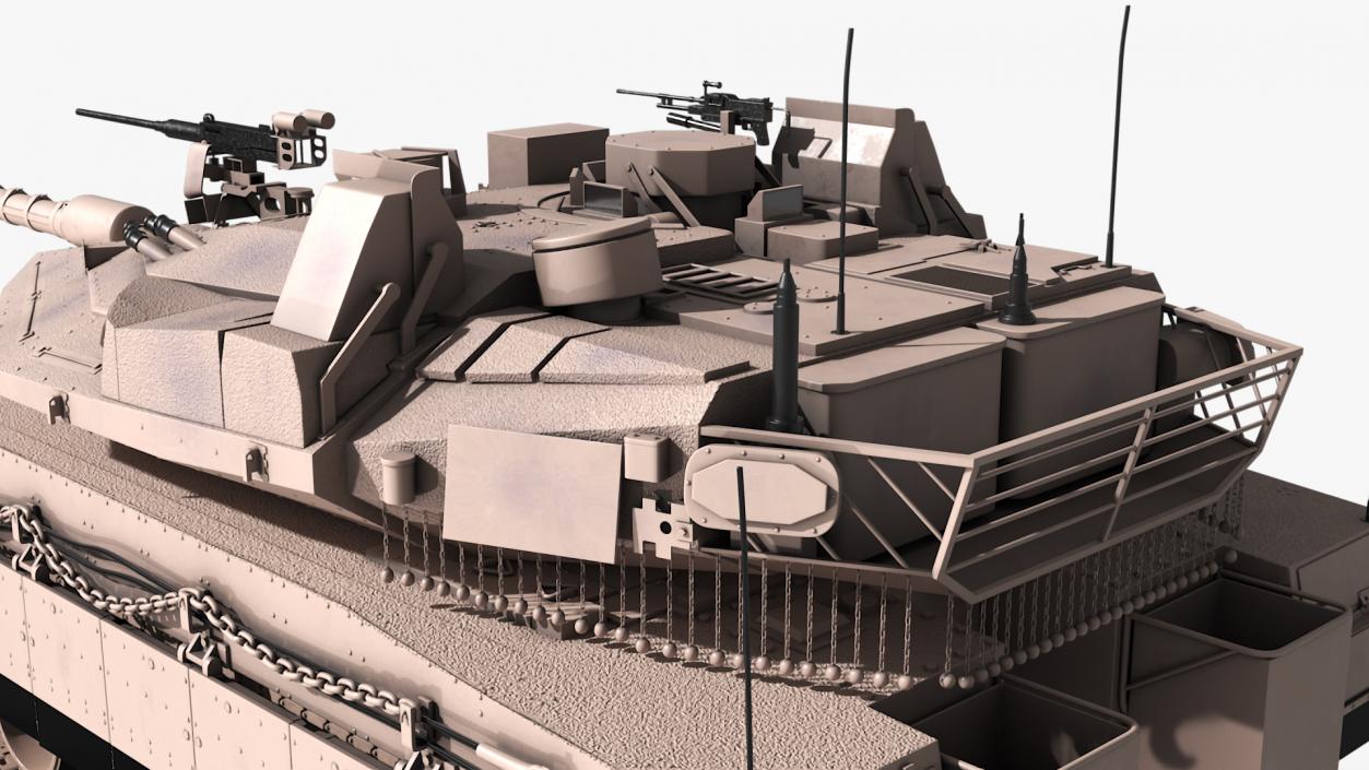 3D model Israeli Tank Merkava