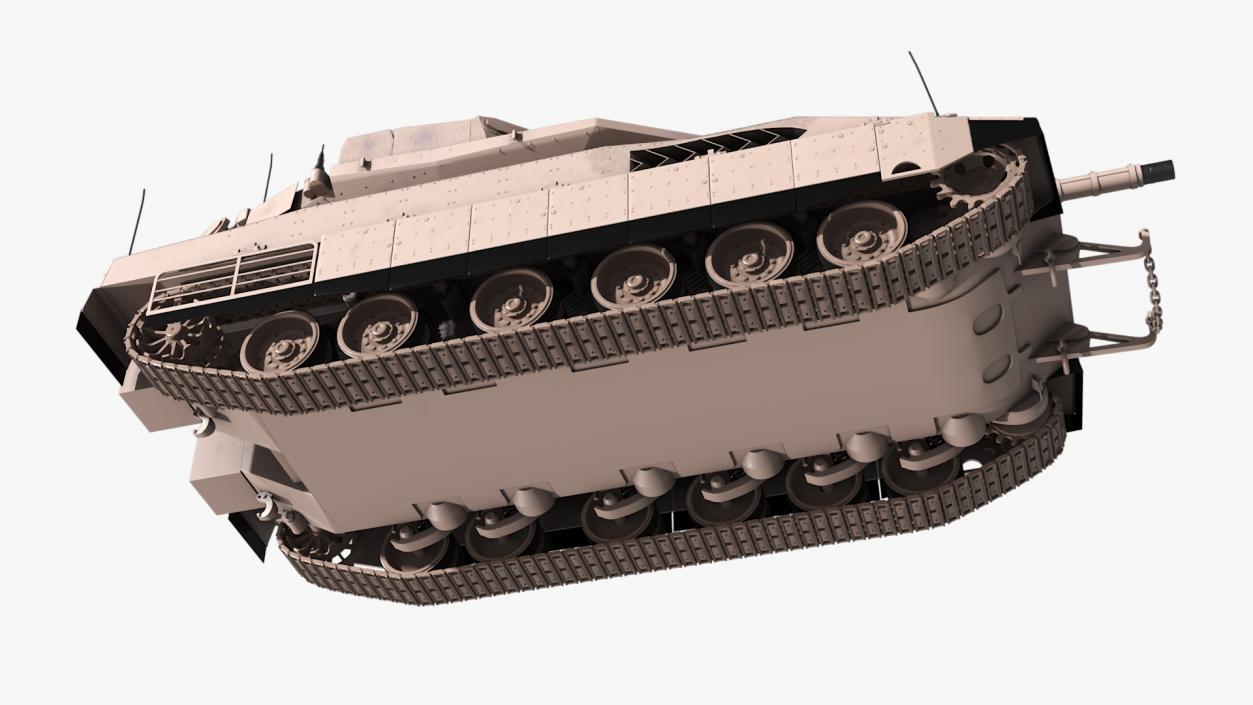 3D model Israeli Tank Merkava