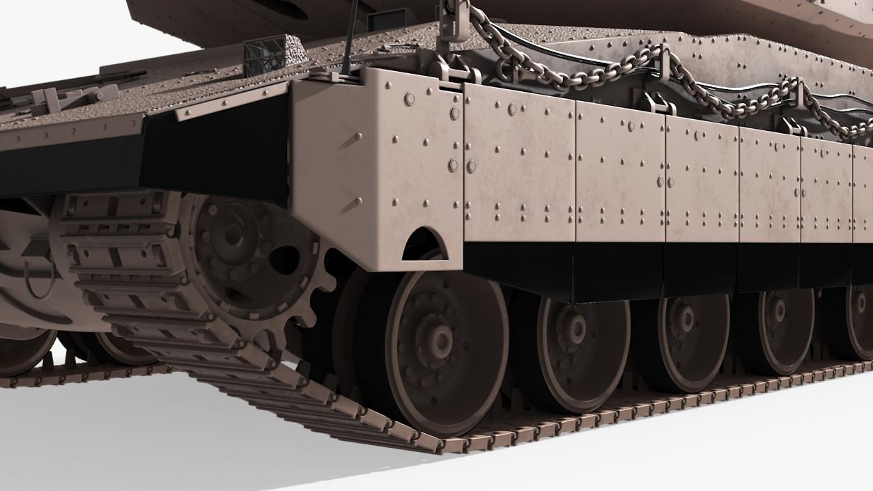 3D model Israeli Tank Merkava