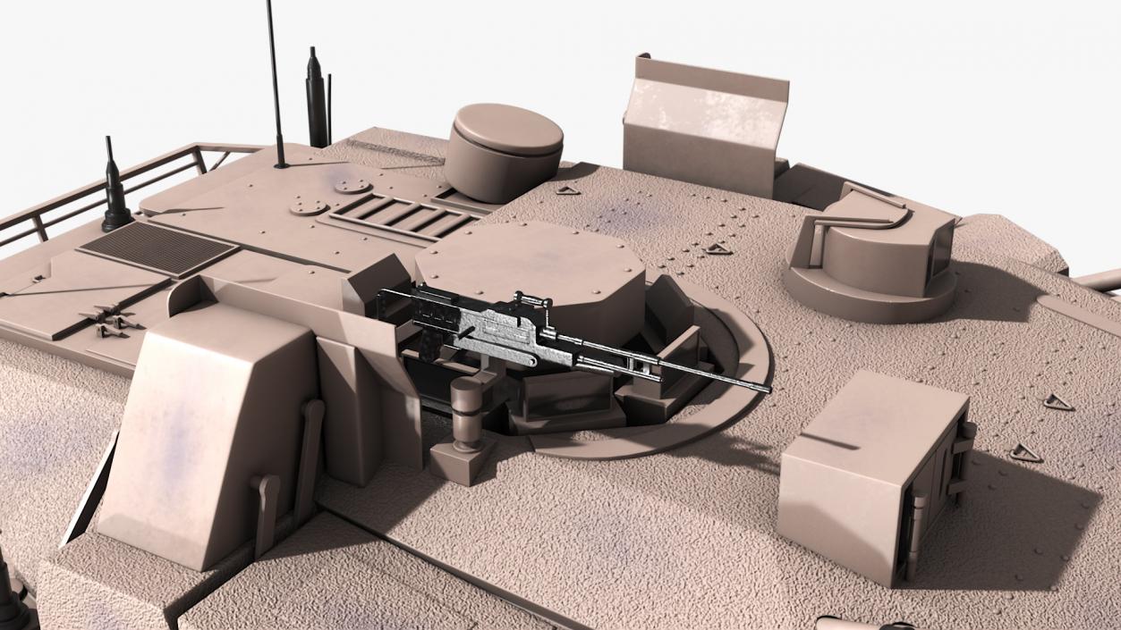 3D model Israeli Tank Merkava