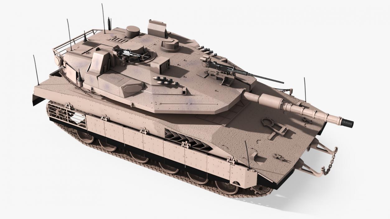 3D model Israeli Tank Merkava