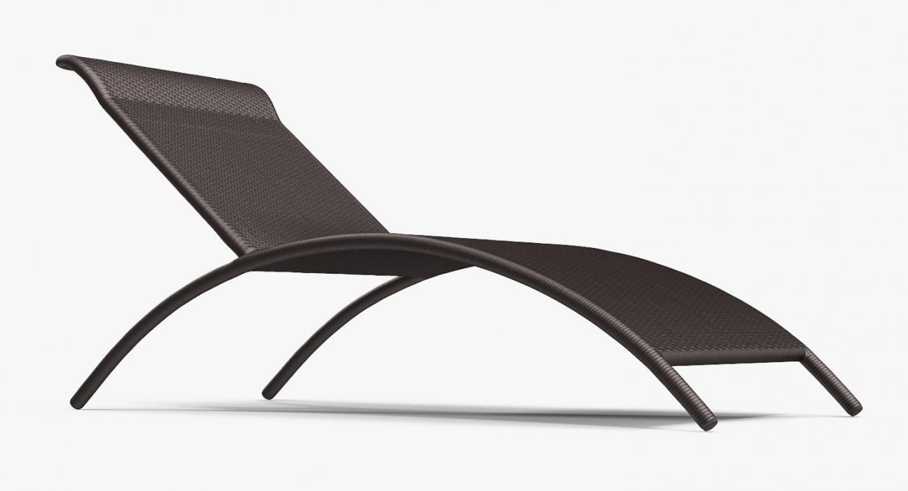 3D Sun Lounge Chair 2 model