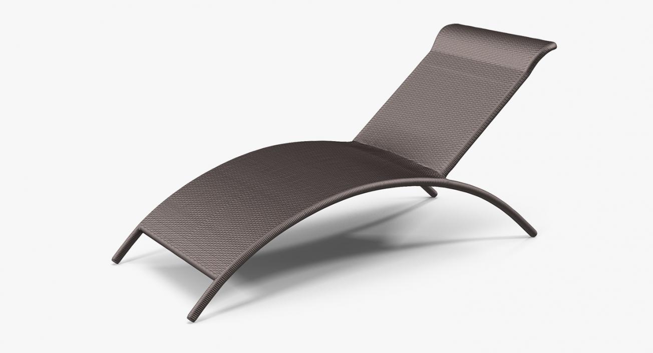 3D Sun Lounge Chair 2 model