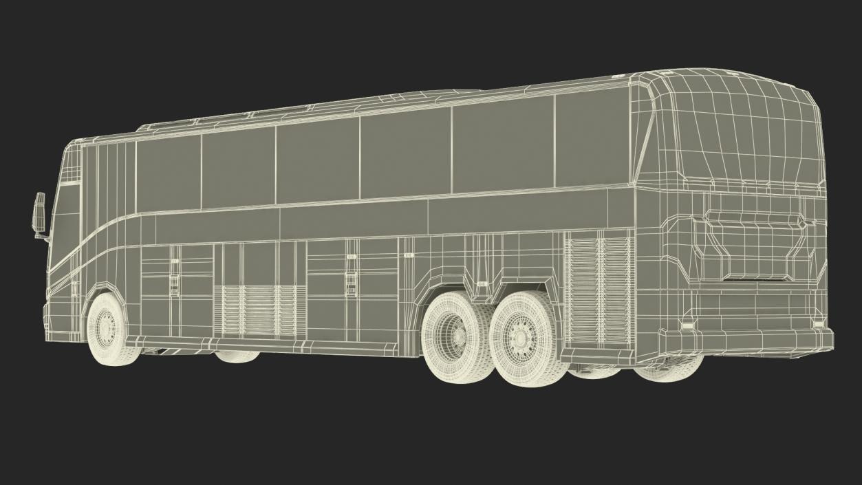 Charter Bus(1) 3D model