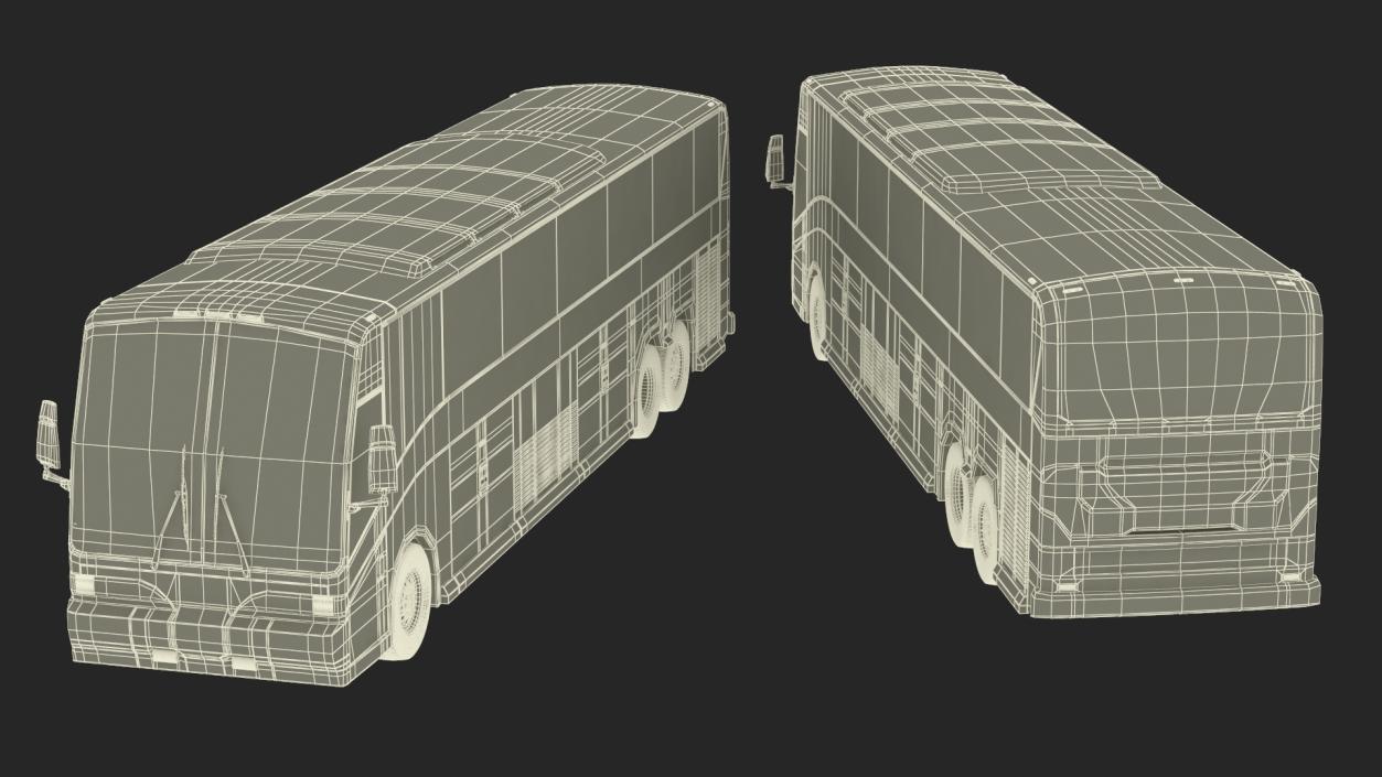 Charter Bus(1) 3D model