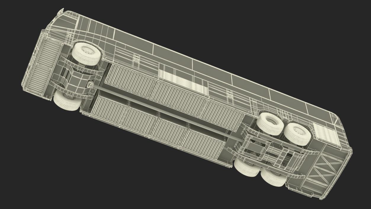 Charter Bus(1) 3D model