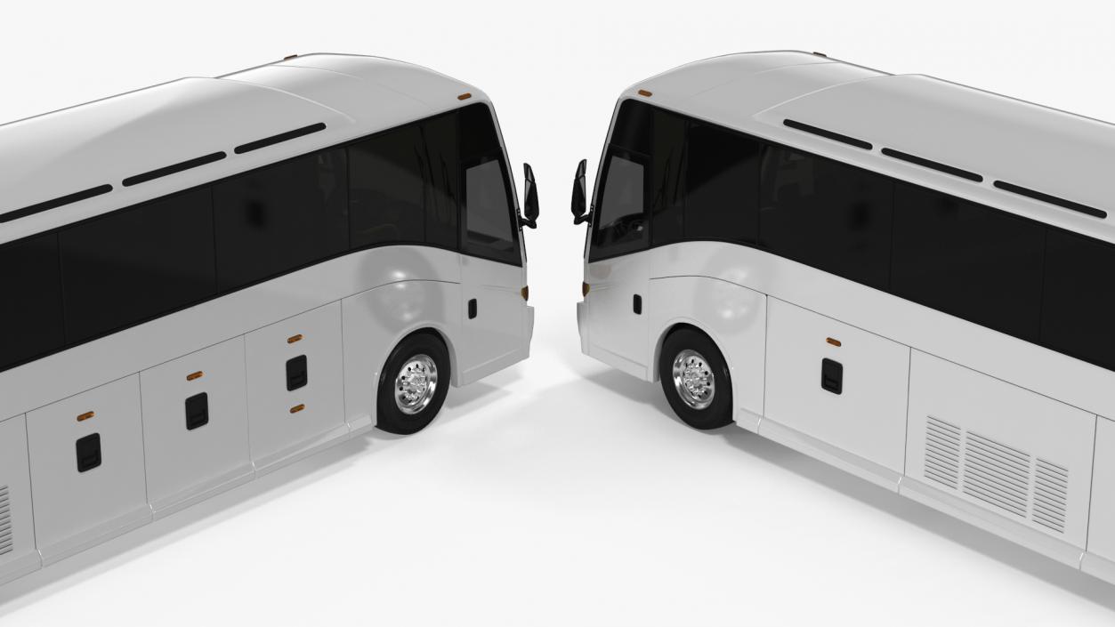 Charter Bus(1) 3D model