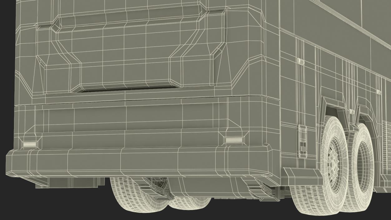 Charter Bus(1) 3D model