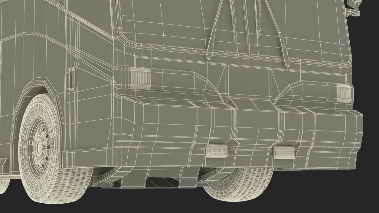 Charter Bus(1) 3D model