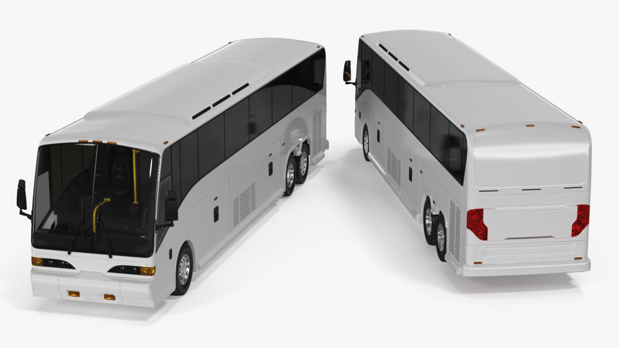 Charter Bus(1) 3D model