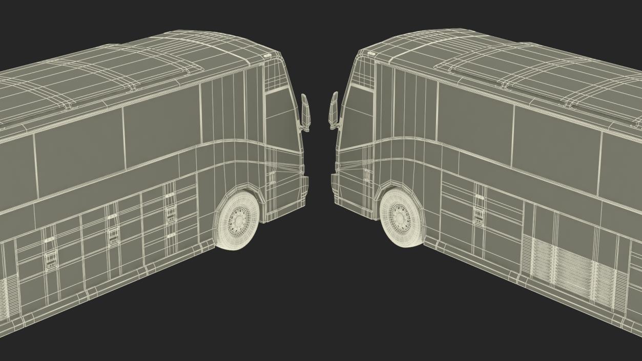 Charter Bus(1) 3D model